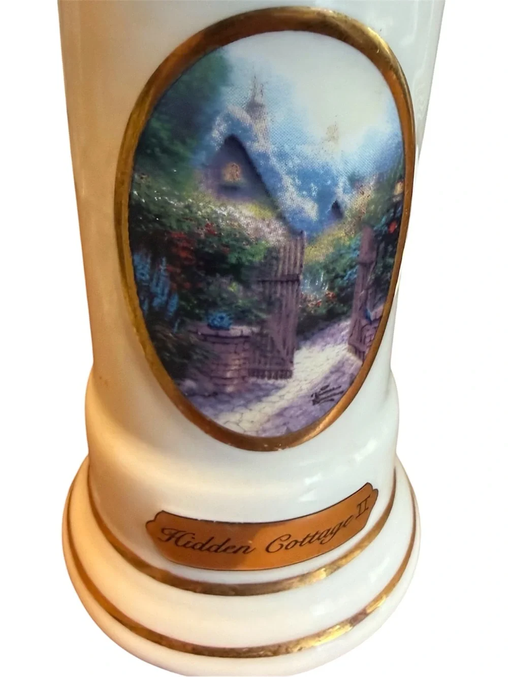 Salt & Pepper Shakers Vintage Cottagecore Thomas Kinkade Fairycore